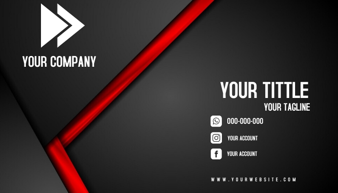 Card Design for businness, company, identity template