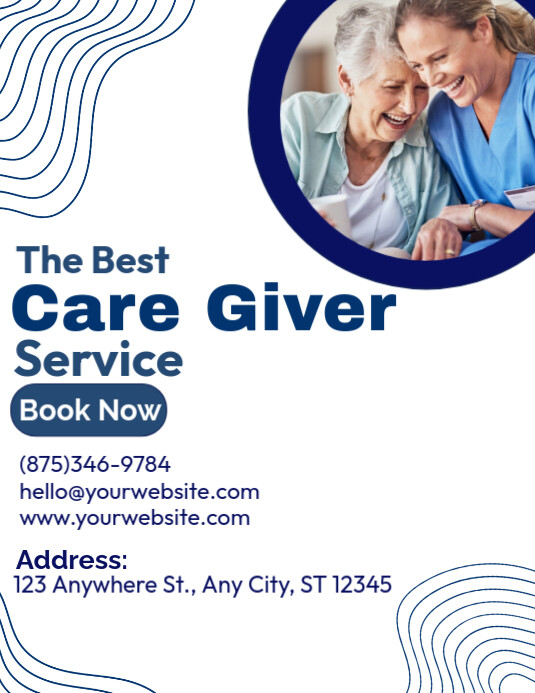 Care Giver Service Template | PosterMyWall