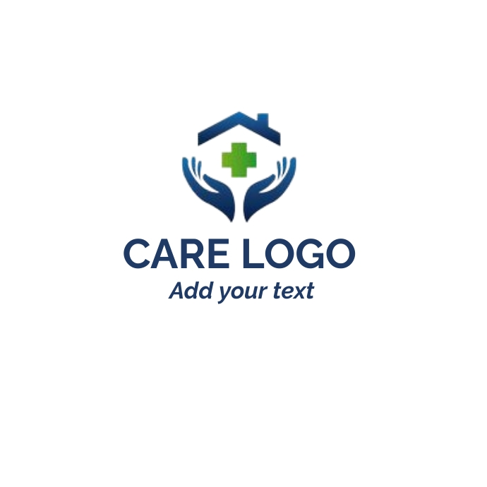 care logo โลโก้ template