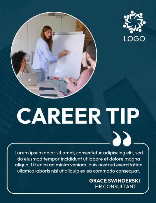 Copy of career coach flyer | PosterMyWall