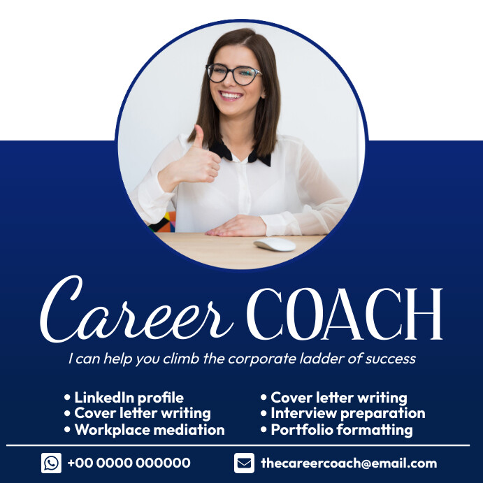 Career coach flyers Template | PosterMyWall