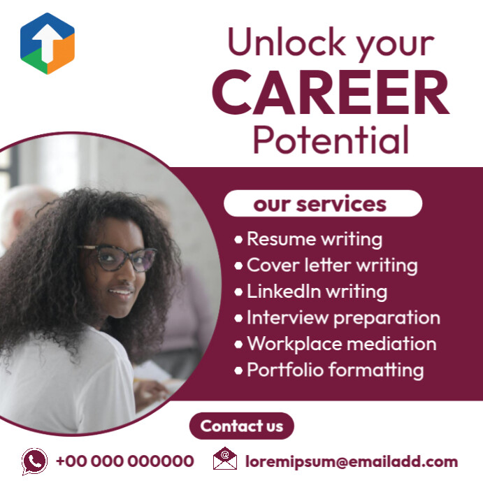 Career coach services Template | PosterMyWall