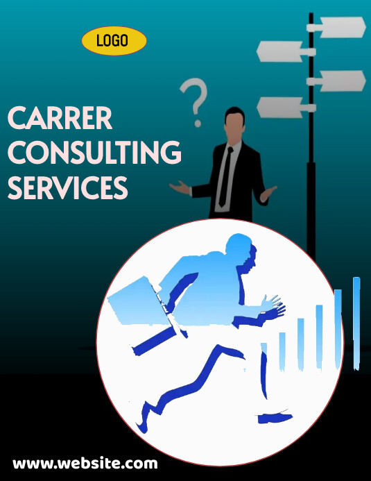 Career consulting flyer template | PosterMyWall