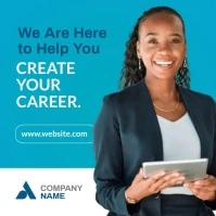 Career Consulting Services instagram post ban template