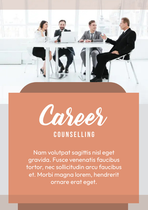 Career Counselling Template | PosterMyWall