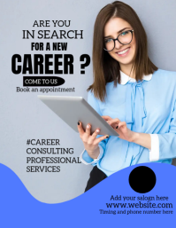 Career Counselling Poster, Career Counselling Iflaya (Incwadi ye-US) template