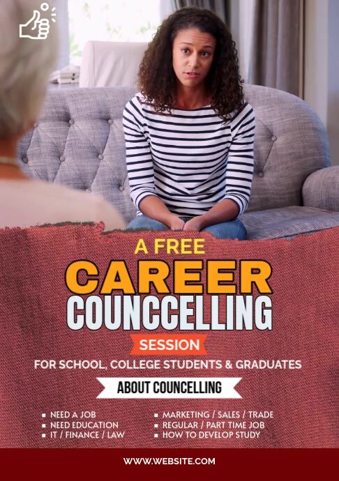 Career Counselling Template | PosterMyWall