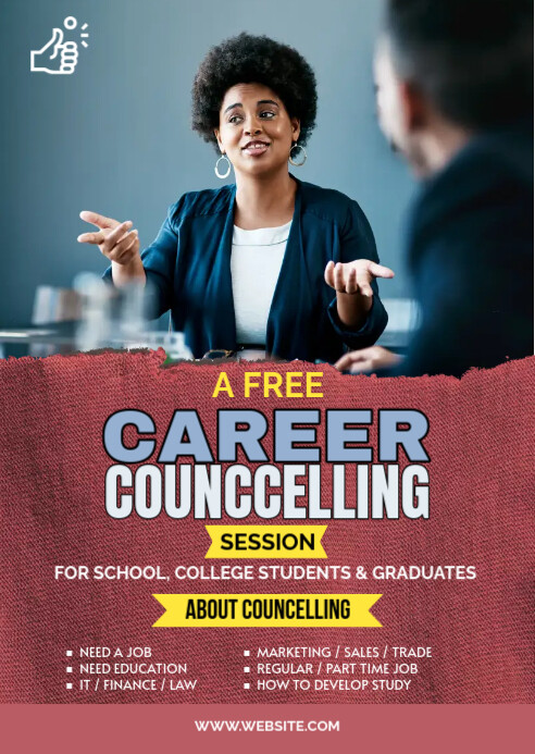 Career Counselling Template | PosterMyWall