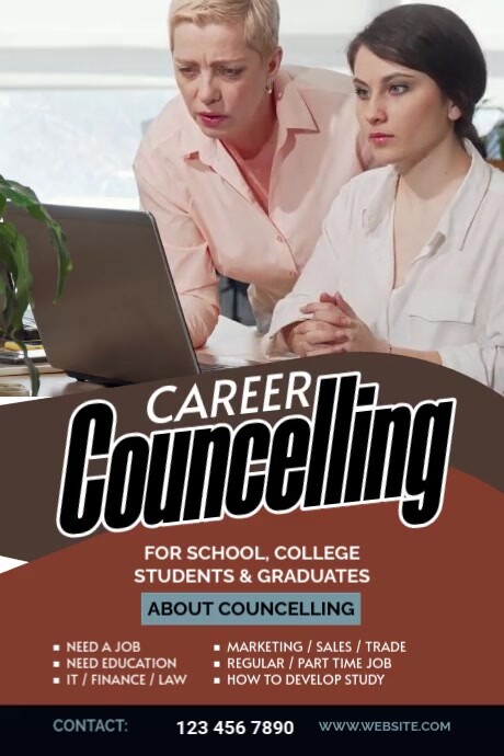 Career Counselling Template | PosterMyWall