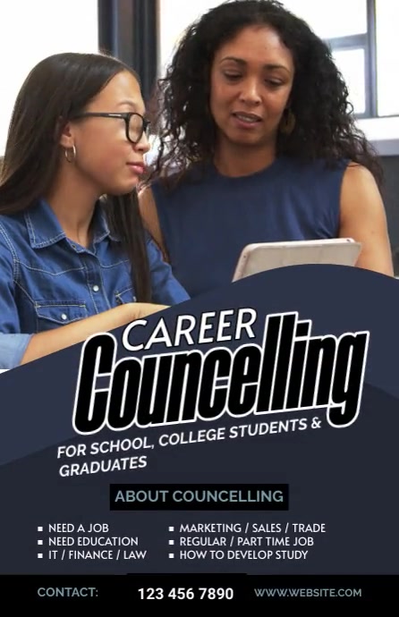 Career Counselling Template | PosterMyWall