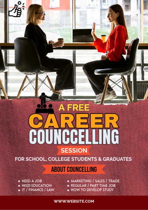 Career Counselling Template | PosterMyWall