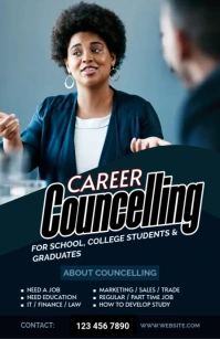 Career Counselling Template Tabloide