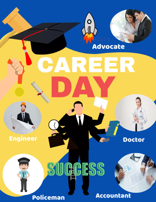 Mod le Career Day Flyer Template PosterMyWall Mod le Career Day Flyer Template PosterMyWall