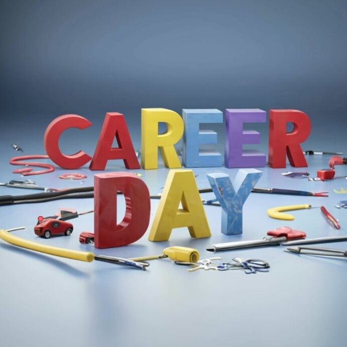 Plantilla de Career Day letters design template | PosterMyWall