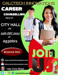 Career Counselling Poster, Career Counselling Template | PosterMyWall