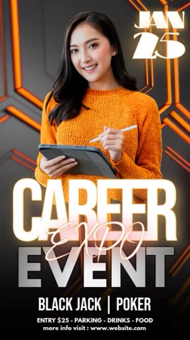 Career Expo Event Ads Template | PosterMyWall