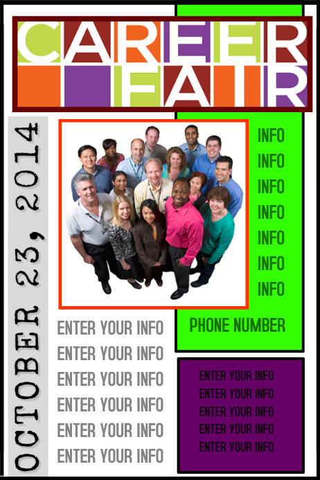 Career Fair Template | PosterMyWall