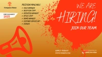 career opportunities Digital Display (16:9) template