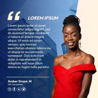 career tip advice message flyer template Instagram-Beitrag