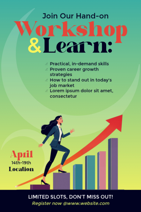 Copie de Career Workshop Poster | PosterMyWall