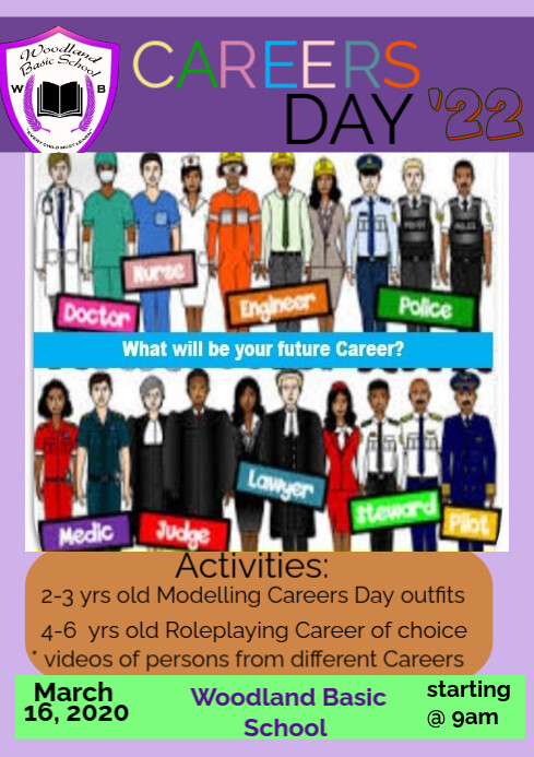 Careers Day Poster Template PosterMyWall Careers Day Poster Template PosterMyWall