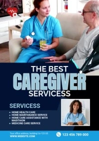 Caregiver service A1 template