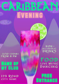 60 Caribbean Customizable Design Templates Postermywall