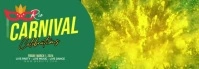 Carnaval festal Tumblr Banner template
