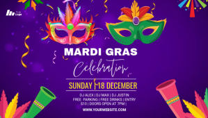 Carnival Celebration Blog Header template