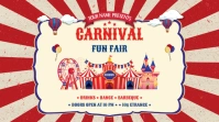 Carnival Circus Display Tampilan Digital (16:9) template