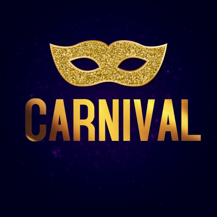 Carnival Event Video Template Quadrado (1:1)