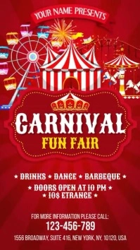 Carnival Fun Fair Instagram Story template
