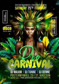 CARNIVAL PARTY A1 template