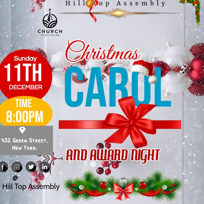 Carol Instagram Post template