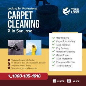 Personalizza 1 0 Modelli Volantino Di Servizio Di Pulizia Postermywall