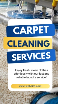 Carpet Cleaning Services Instagram Story template