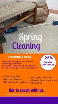 carpet cleaning video template Presentation (16:9)
