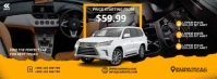 Cars Deals Video Ads Facebook Cover Photo template