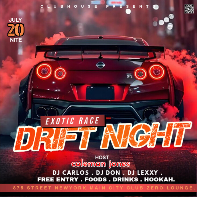Copy of cars events posters | PosterMyWall