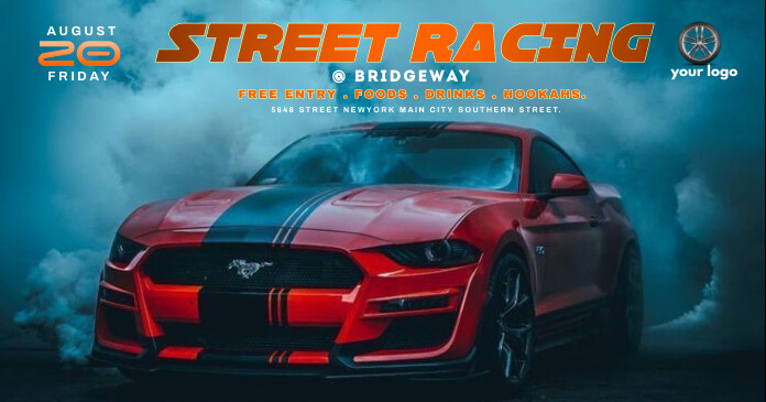 Copy of cars racing events flyers | PosterMyWall