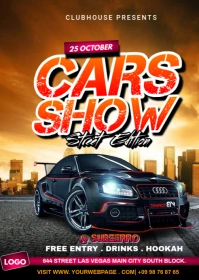 cars show A6 template
