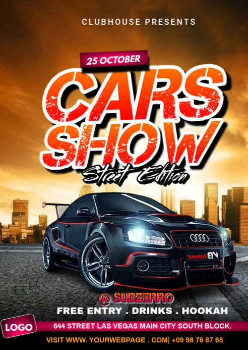 cars show Template | PosterMyWall