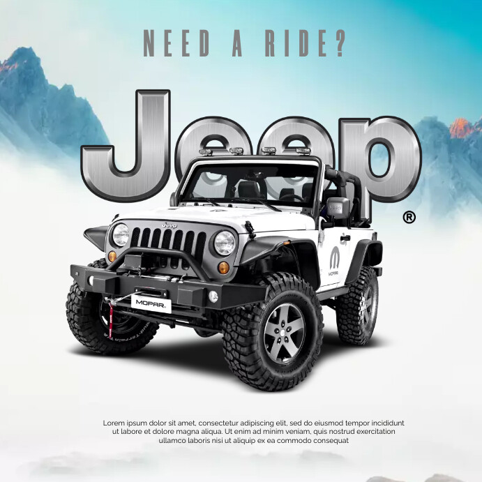 Cars Template | PosterMyWall