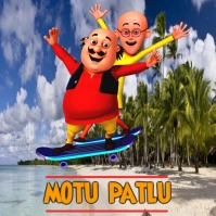 Cartoon Motupatlu Logo template