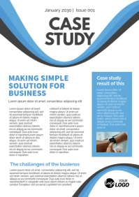 case study template A4