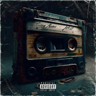 cassette Cover Album music art trap mixtape template