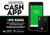 cash app Postcard template