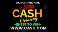 Cash Giveaway Digital Display (16:9) template