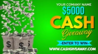 Cash Giveaway Digital Display (16:9) template