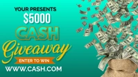 Cash Giveaway Digital Display (16:9) template